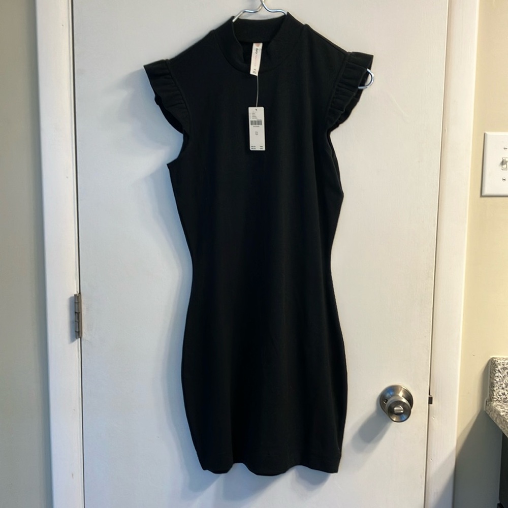 NWT Daily Practice Anthropologie black dress size XS